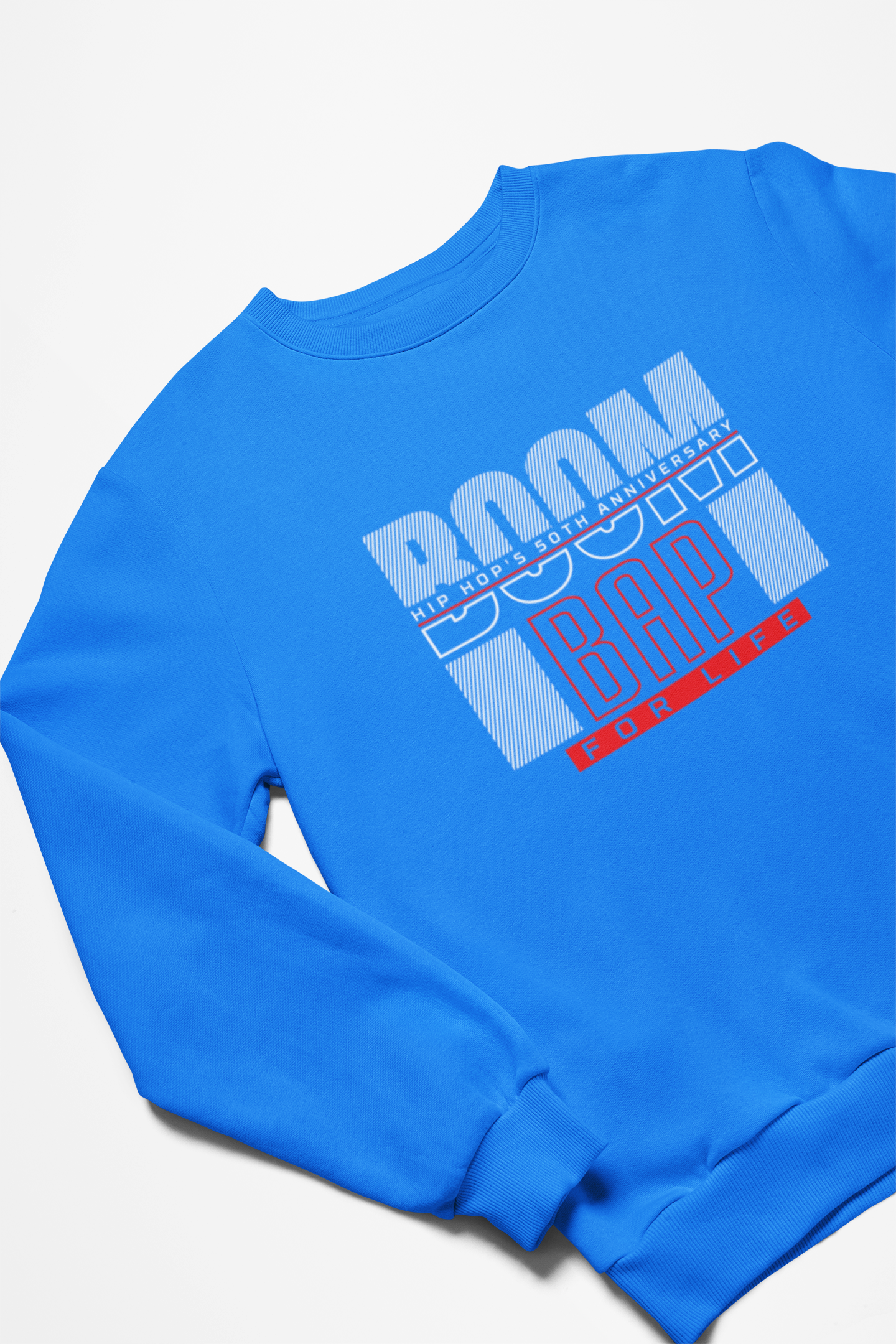 Boom Bap Hip Hop Sweatshirt - 5 Colors Available #HipHop50th
