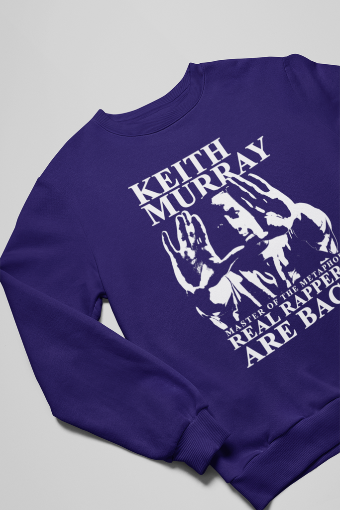 Keith Murray - Hip Hop Sweatshirt - Black/Navy/Yellow/Grey/Purple - One Stop Hip Hop UK
