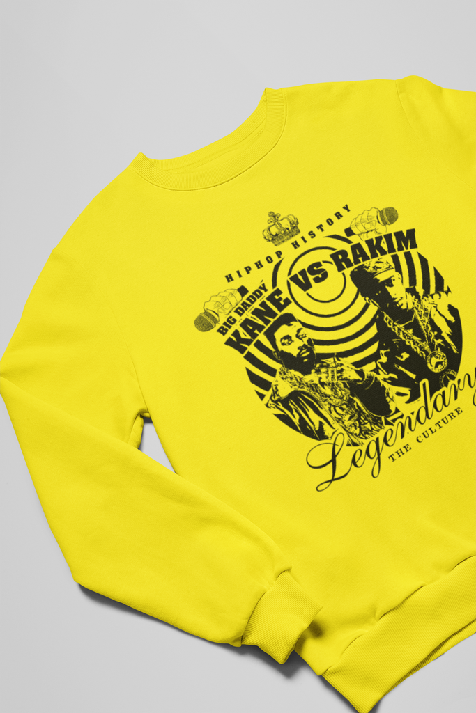 Big Daddy Kane V Rakim - Sweatshirt, Hip Hop Clothing - 5 Colors - One Stop Hip Hop UK