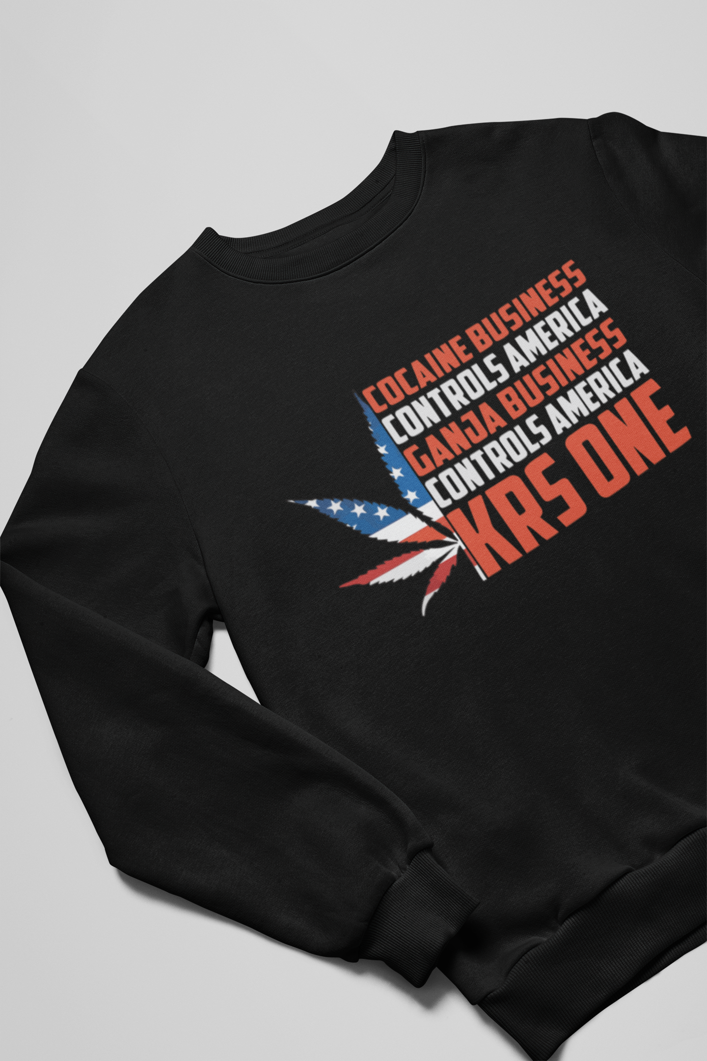 Cocaine Business - Krs One Hip Hop Sweatshirt - 4 Colors - One Stop Hip Hop UK