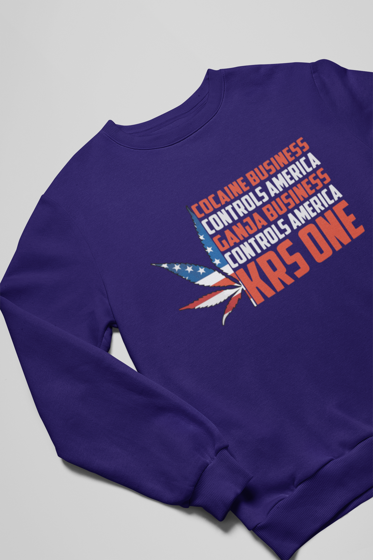 Cocaine Business - Krs One Hip Hop Sweatshirt - 4 Colors - One Stop Hip Hop UK