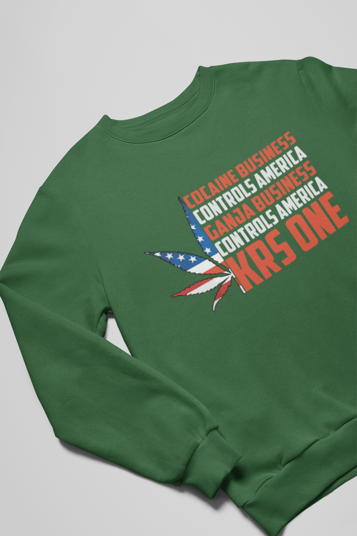 Cocaine Business - Krs One Hip Hop Sweatshirt - 4 Colors - One Stop Hip Hop UK