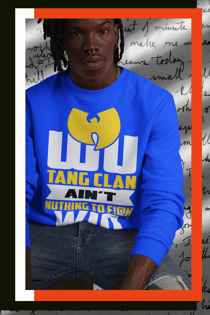 Wu-Tang Clan - Hip Hop Long Sleeve Sweatshirt - 5 Colors - Urban Fashion - One Stop Hip Hop UK