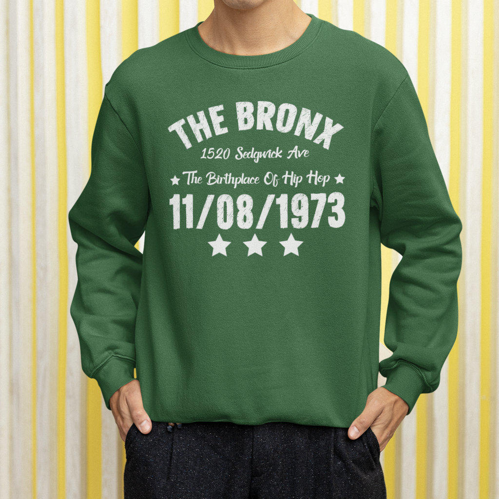 The Bronx  Long Sleeve Sweatshirt - 5 Colors - FREE Shipping