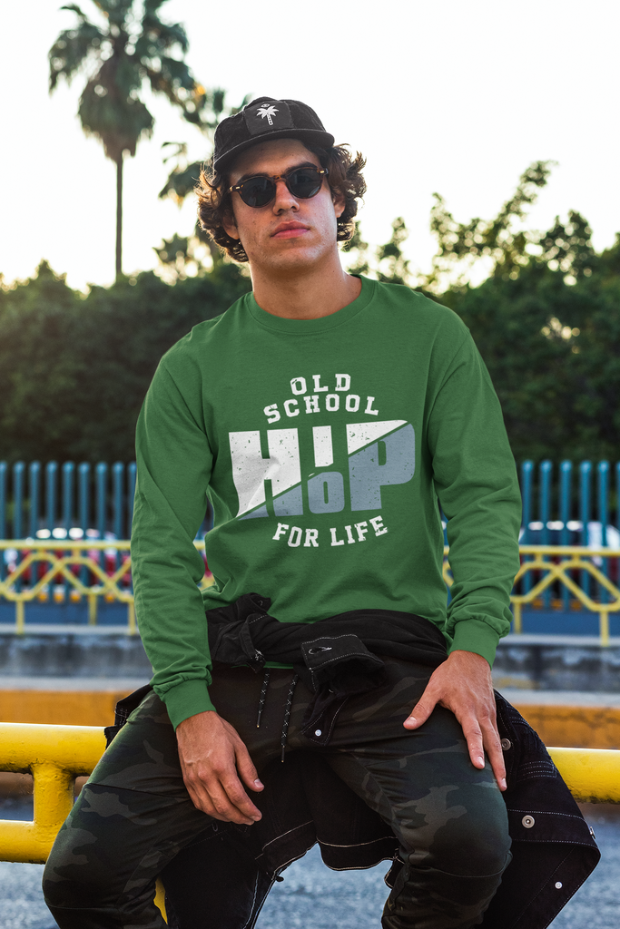Old School Hip Hop For Life Sweatshirt - 5 Colors Available #HipHop50th