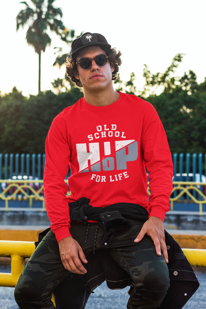 Old School Hip Hop For Life Sweatshirt - 5 Colors Available #HipHop50th
