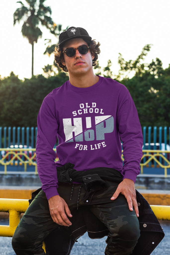 Old School Hip Hop For Life Sweatshirt - 5 Colors Available #HipHop50th