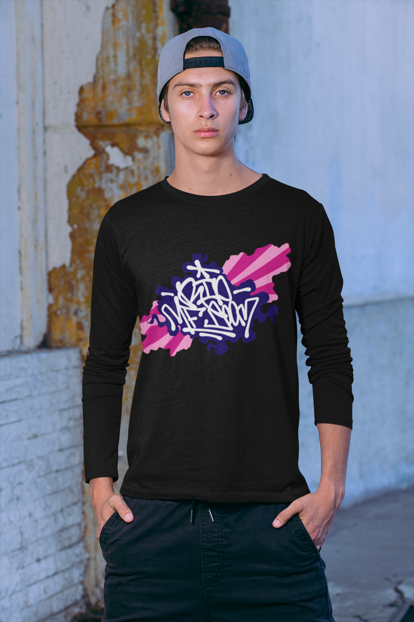 MF Doom R.I.P Long Sleeve Tee - 5 Colors Hip Hop Graffiti Clothing - FREE Shipping - Online Store - One Stop Hip Hop UK