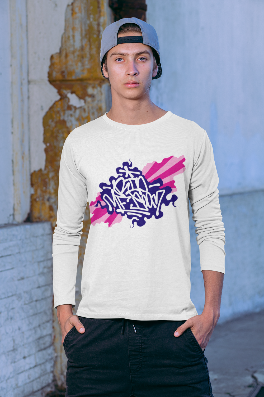 MF Doom R.I.P Long Sleeve Tee - 5 Colors Hip Hop Graffiti Clothing - FREE Shipping - Online Store - One Stop Hip Hop UK