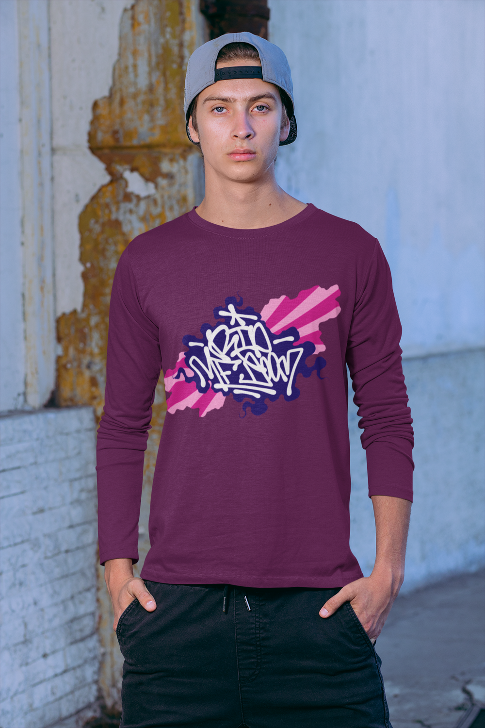 MF Doom R.I.P Long Sleeve Tee - 5 Colors Hip Hop Graffiti Clothing - FREE Shipping - Online Store - One Stop Hip Hop UK