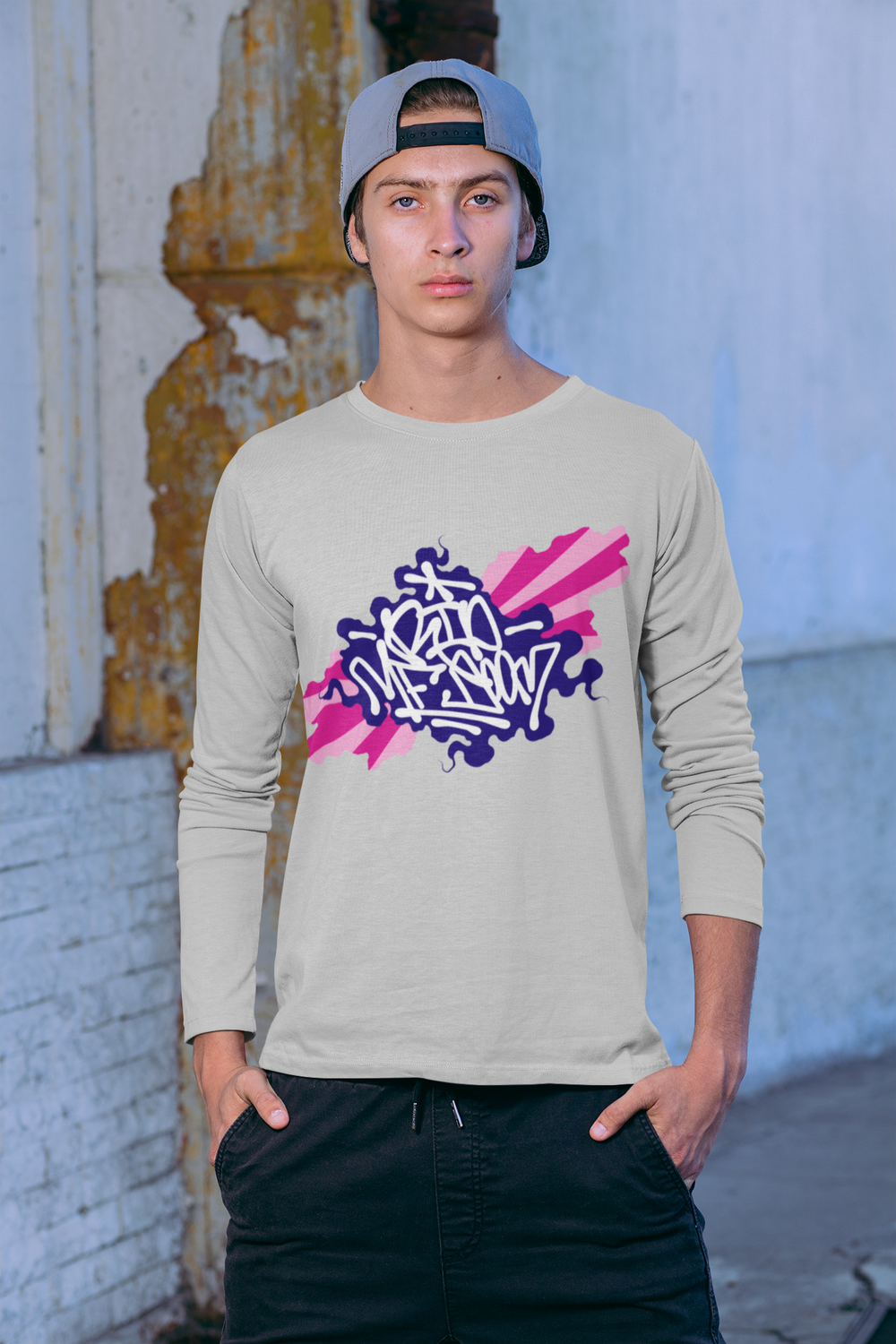 MF Doom R.I.P Long Sleeve Tee - 5 Colors Hip Hop Graffiti Clothing - FREE Shipping - Online Store - One Stop Hip Hop UK