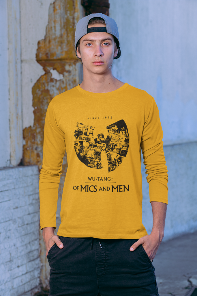 Wu-Tang Clan Long Sleeve Tee - 5 Colors Hip Hop Clothing - FREE Shipping Online Store - One Stop Hip Hop UK