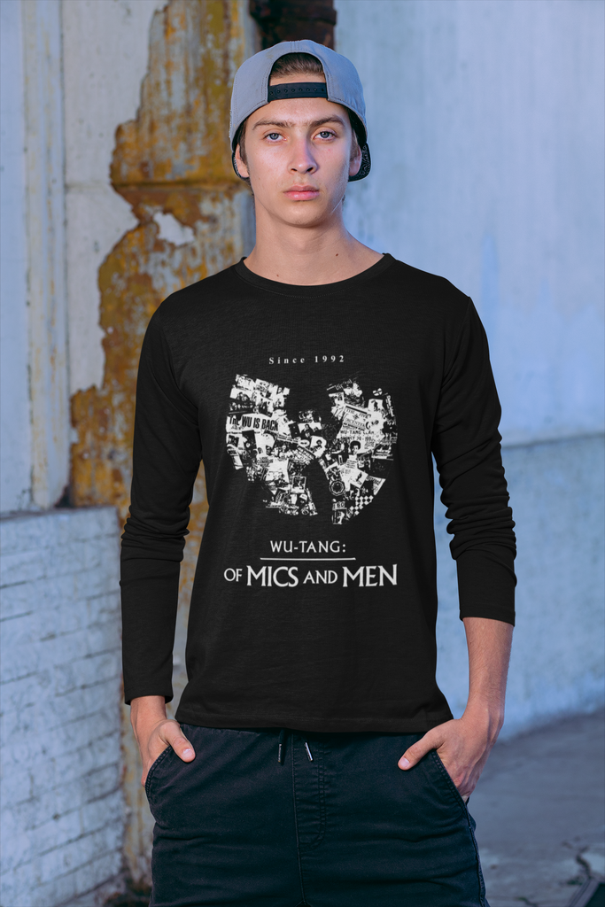 Wu-Tang Clan Long Sleeve Tee - 5 Colors Hip Hop Clothing - FREE Shipping Online Store - One Stop Hip Hop UK