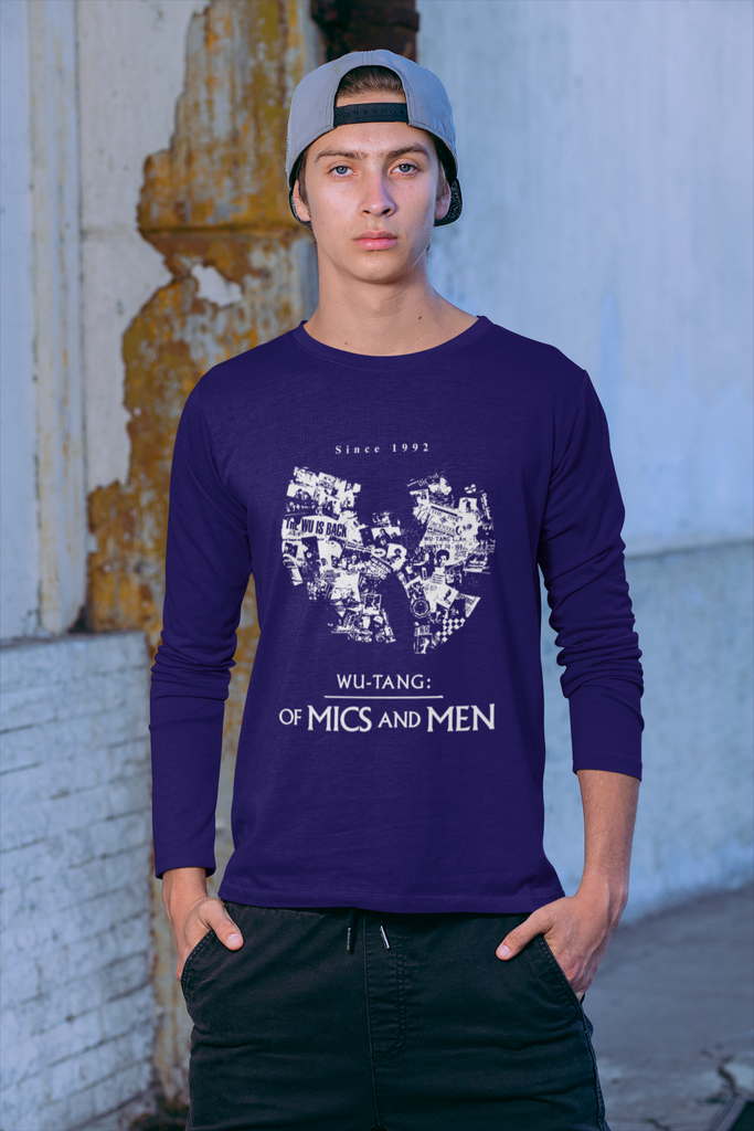 Wu-Tang Clan Long Sleeve Tee - 5 Colors Hip Hop Clothing - FREE Shipping Online Store - One Stop Hip Hop UK
