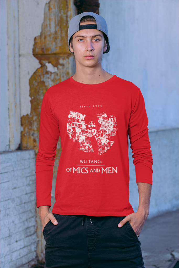 Wu-Tang Clan Long Sleeve Tee - 5 Colors Hip Hop Clothing - FREE Shipping Online Store - One Stop Hip Hop UK