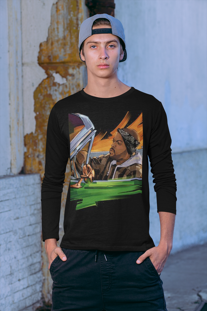Ice Cube Long Sleeve Tee - 5 Colors Hip Hop Clothing - FREE Shipping - Online Shop - One Stop Hip Hop UK