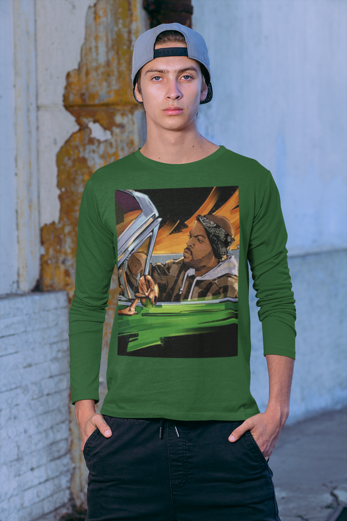 Ice Cube Long Sleeve Tee - 5 Colors Hip Hop Clothing - FREE Shipping - Online Shop - One Stop Hip Hop UK