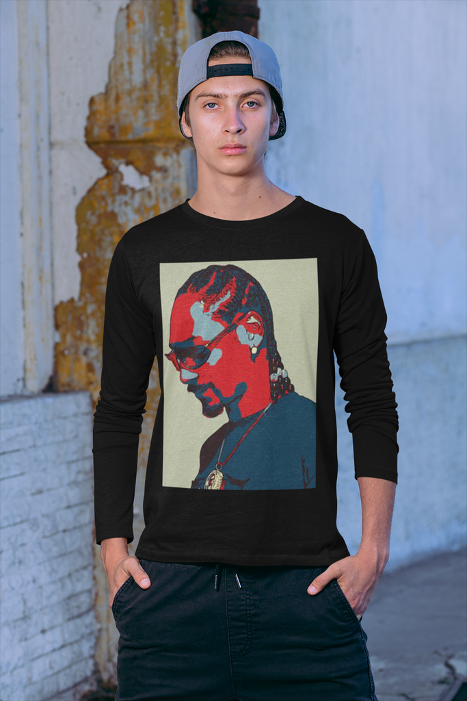 Snoop Dogg Long Sleeve Hip Hop Tee - 5 Colors - Rap Clothing - FREE SHIPPING available - Online Store - One Stop Hip Hop UK