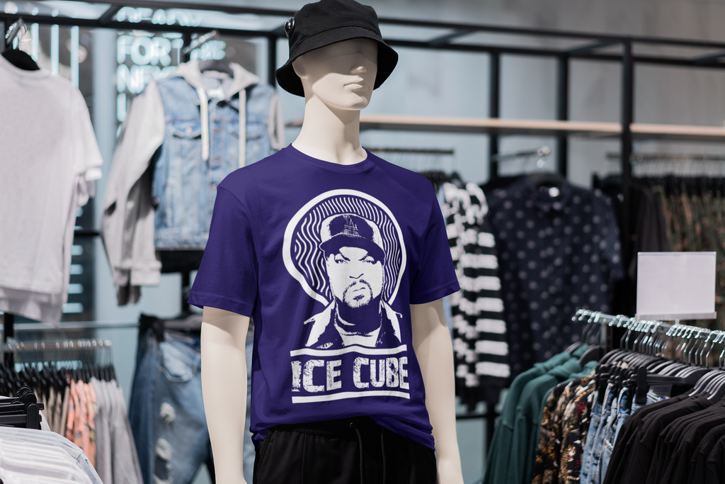 Ice Cube Hip Hop T-Shirt - 5 Colors Rap Tee - Streetwear FREE Shipping - Online Shop - One Stop Hip Hop UK