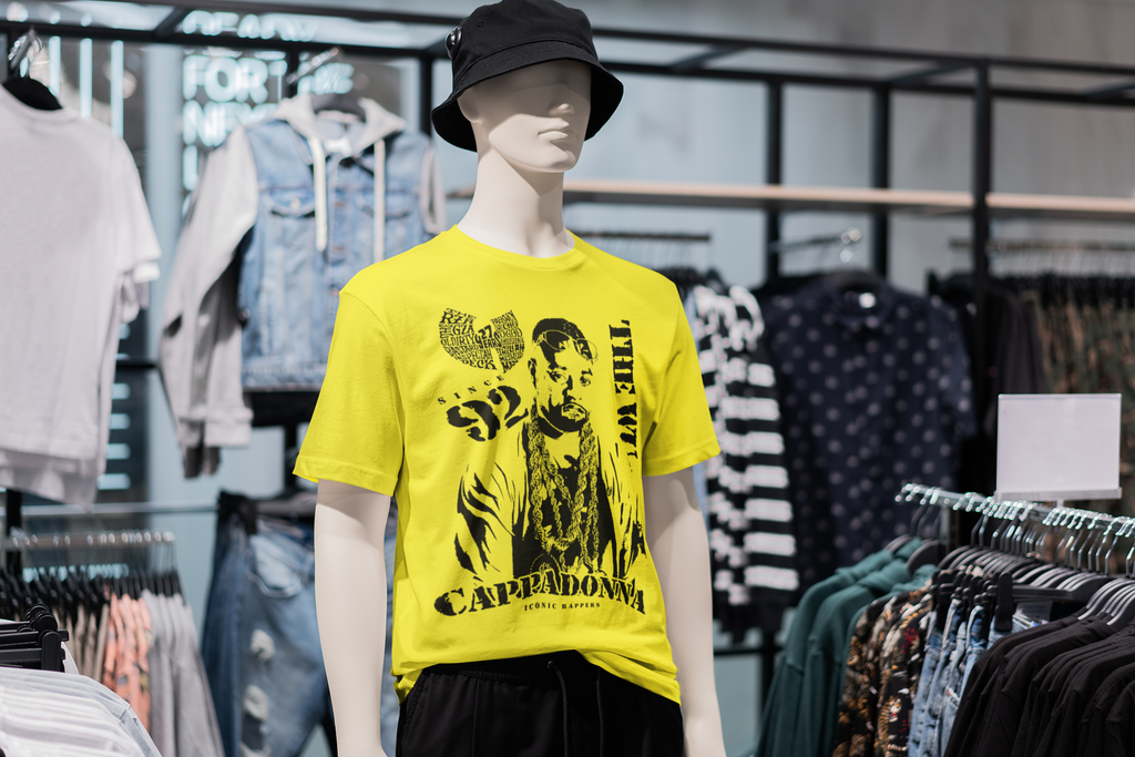 Wu-Tang Clan Cappadonna T-Shirt - 5 Colors Hip Hop Tees Clothing - FREE Shipping Online Store - One Stop Hip Hop UK