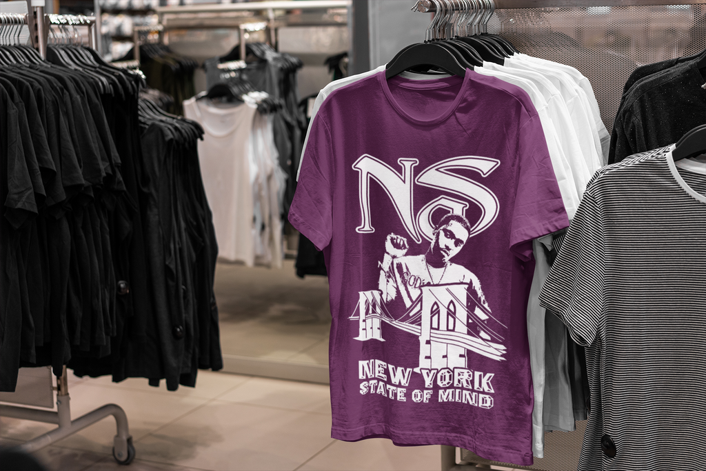 Nas Hip Hop T Shirt 8 Colors Streetwear Clothing Online Shop FRE One Stop Hip Hop UK