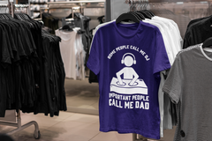 DJ Dad T-Shirt - Short Sleeve Shirt 5 Colors - Urban Streetwear - Online Shop - One Stop Hip Hop UK