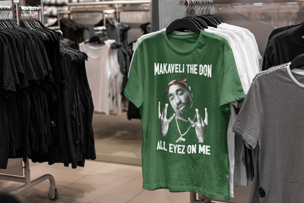 Makaveli the don - Hip Hop T-Shirt 5 Colors - FREE USA & UK Shipping
