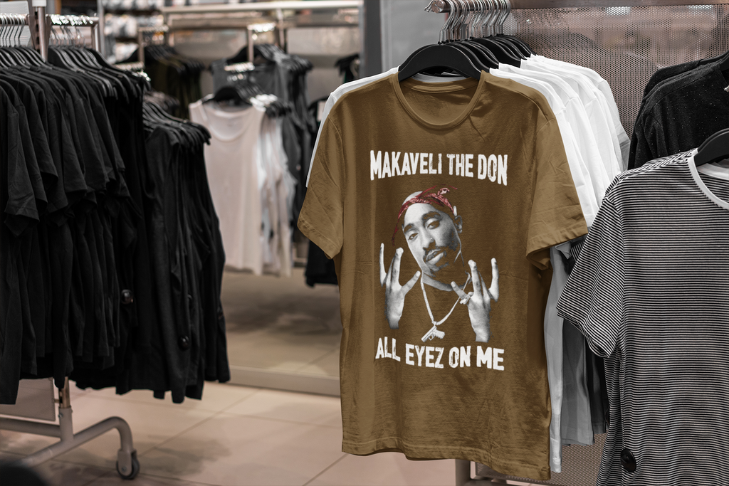 Makaveli the don - Hip Hop T-Shirt 5 Colors - FREE USA & UK Shipping