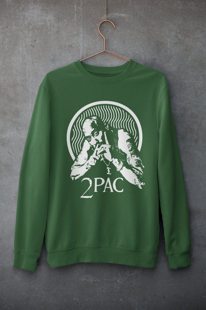 2 Pac-Tupac Shakur - Hip Hop Sweatshirt - 5 Colors Available