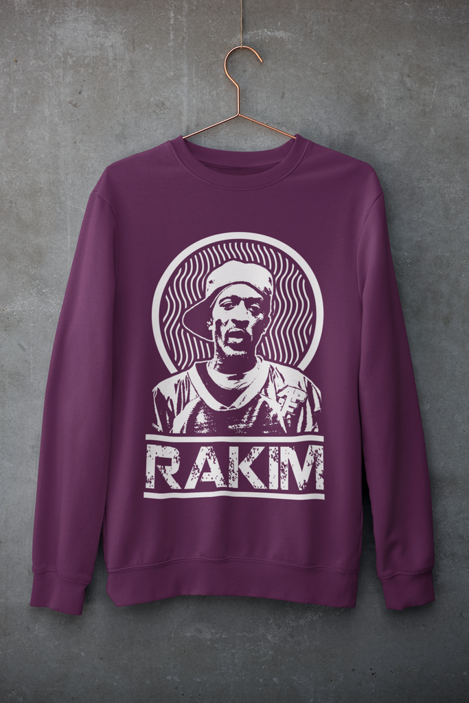 Rakim Old School Hip Hop Sweatshirt - 5 Colors Long Sleeve Shirt - Urban Streetwear Online Store - One Stop Hip Hop UK