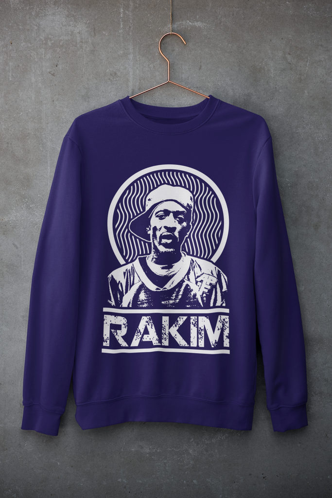 Rakim Old School Hip Hop Sweatshirt - 5 Colors Long Sleeve Shirt - Urban Streetwear Online Store - One Stop Hip Hop UK