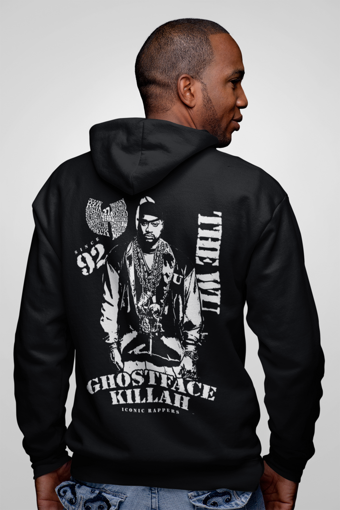 Ghostface Killah - Wu-Tang Clan - Hoodie - Black/Yellow/Purple/Grey - #PHC - One Stop Hip Hop UK