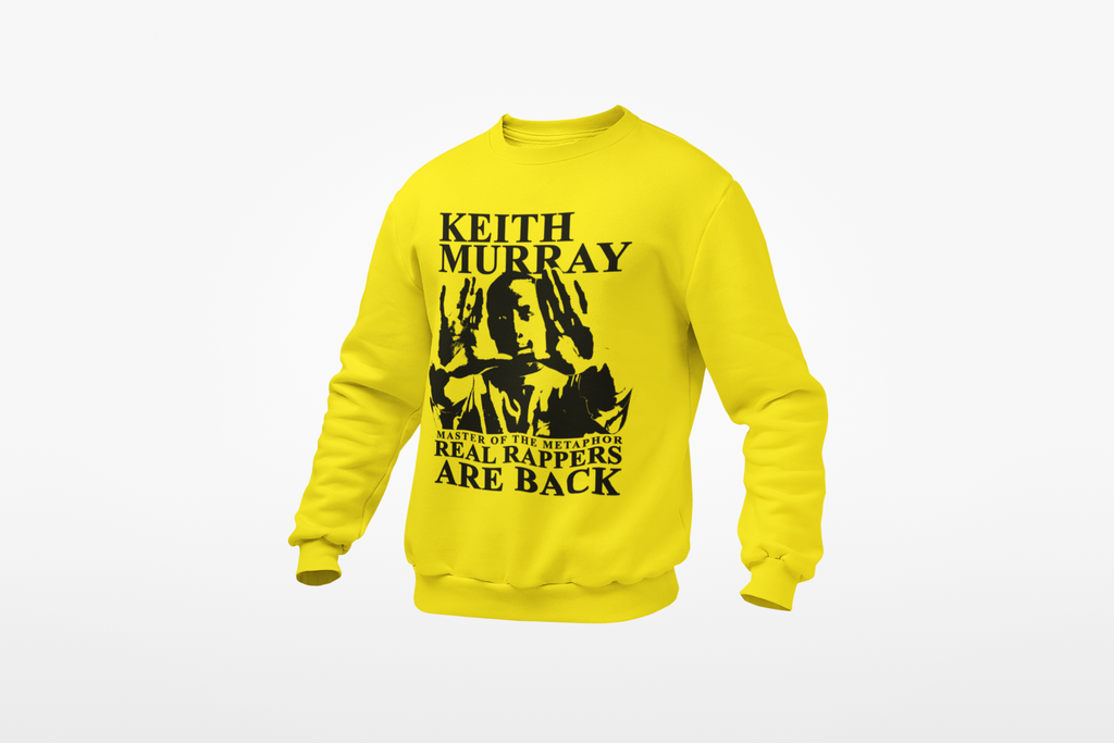 Keith Murray - Hip Hop Sweatshirt - Black/Navy/Yellow/Grey/Purple - One Stop Hip Hop UK