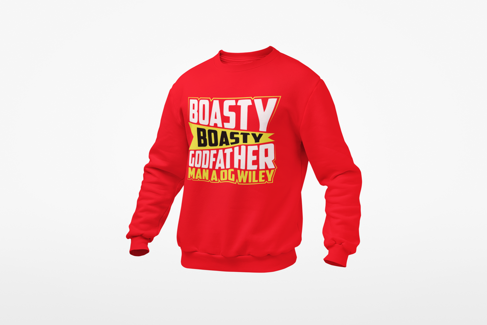 Boasty - Wiley Sweatshirt - Streetwear - Four Colors - One Stop Hip Hop UK