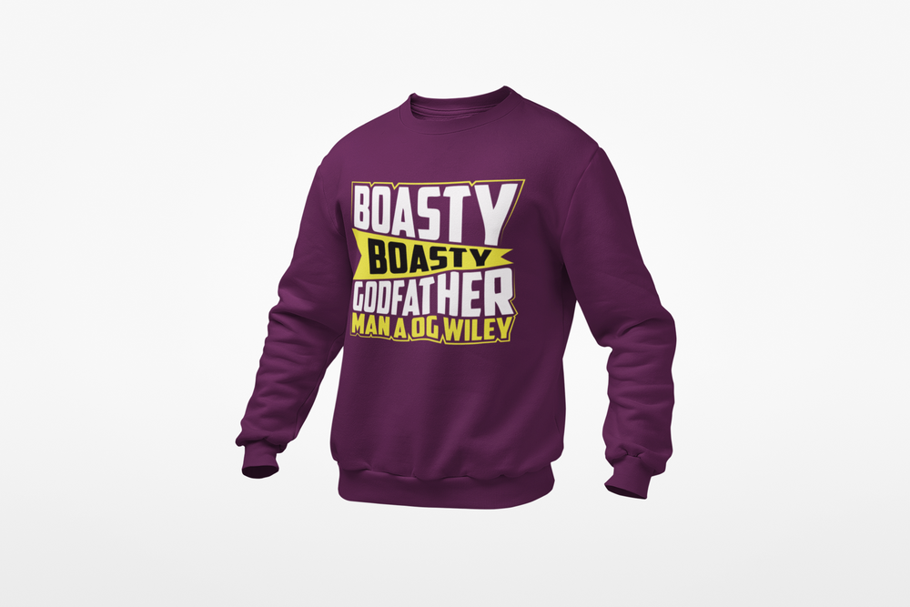 Boasty - Wiley Sweatshirt - Streetwear - Four Colors - One Stop Hip Hop UK