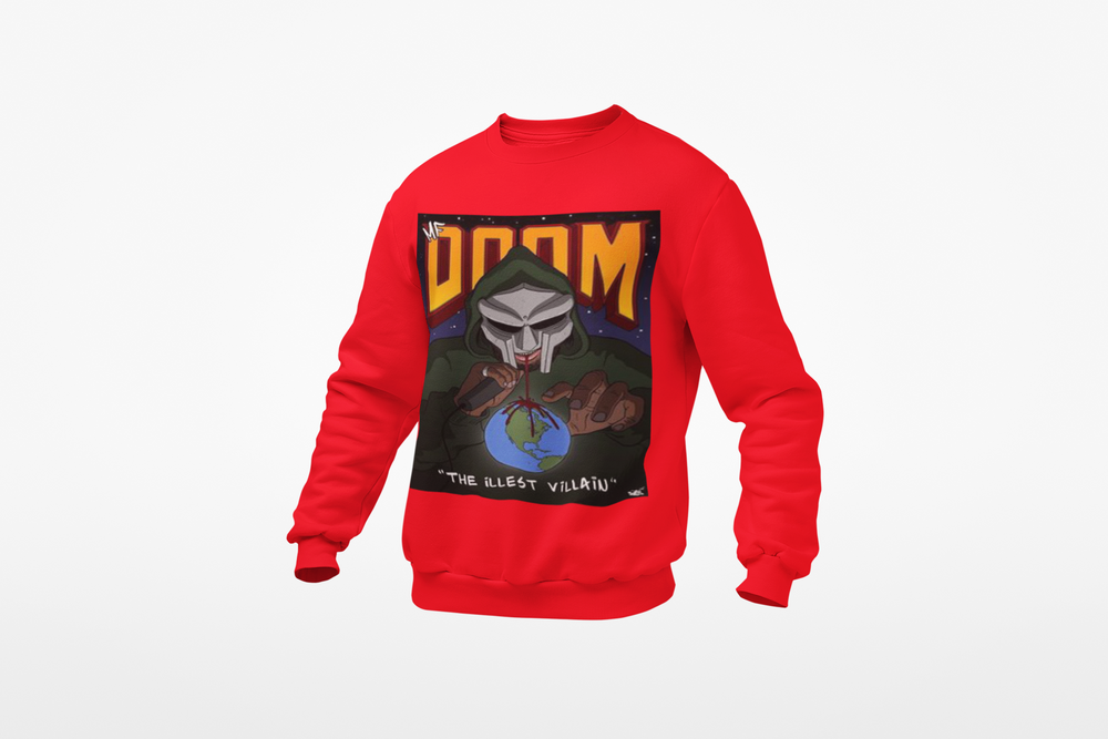 MF Doom - Hip Hop Sweatshirt - Urban Clothing- 6 Colors - One Stop Hip Hop UK