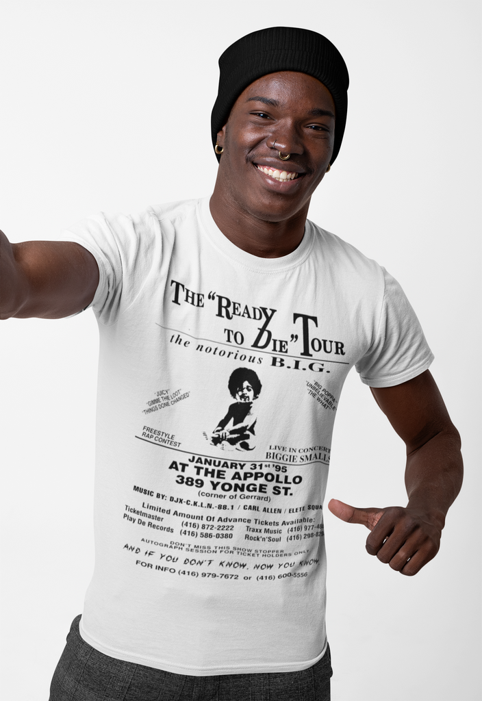 Notorious Big Ready To Die Hip Hop T-Shirt - Rapper Streetwear 5 Colors - FREE SHIPPING - Online Store - One Stop Hip Hop UK