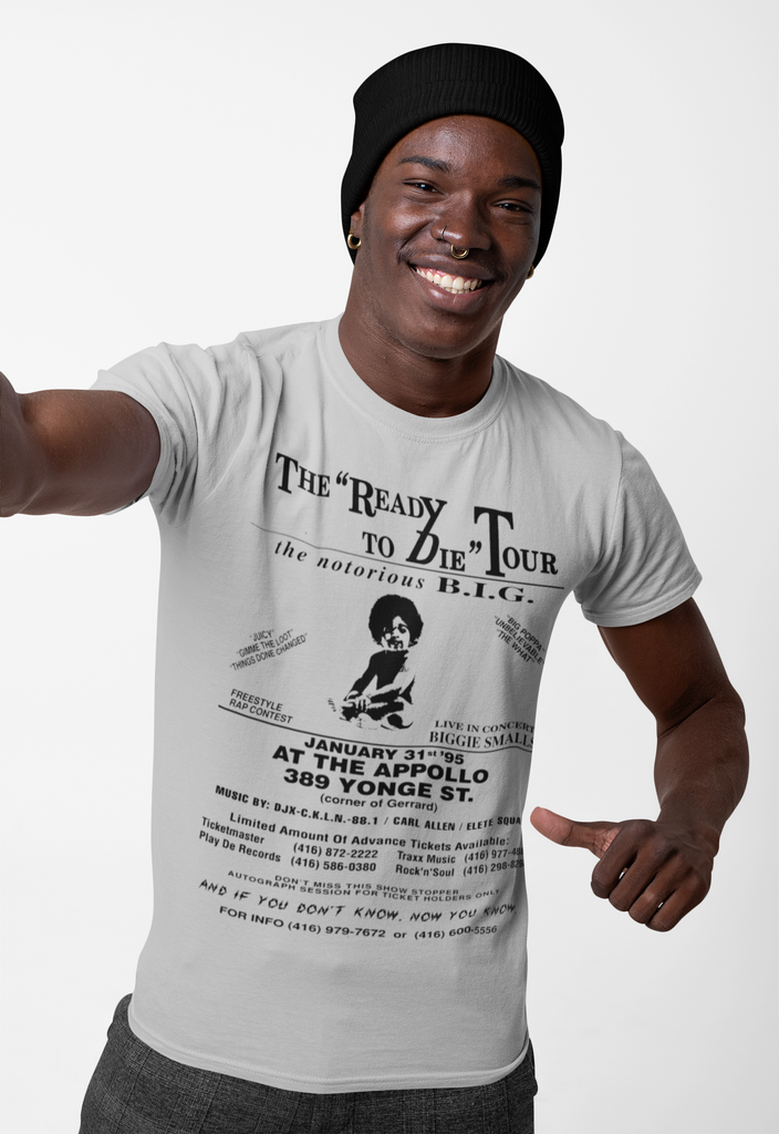Notorious Big Ready To Die Hip Hop T-Shirt - Rapper Streetwear 5 Colors - FREE SHIPPING - Online Store - One Stop Hip Hop UK