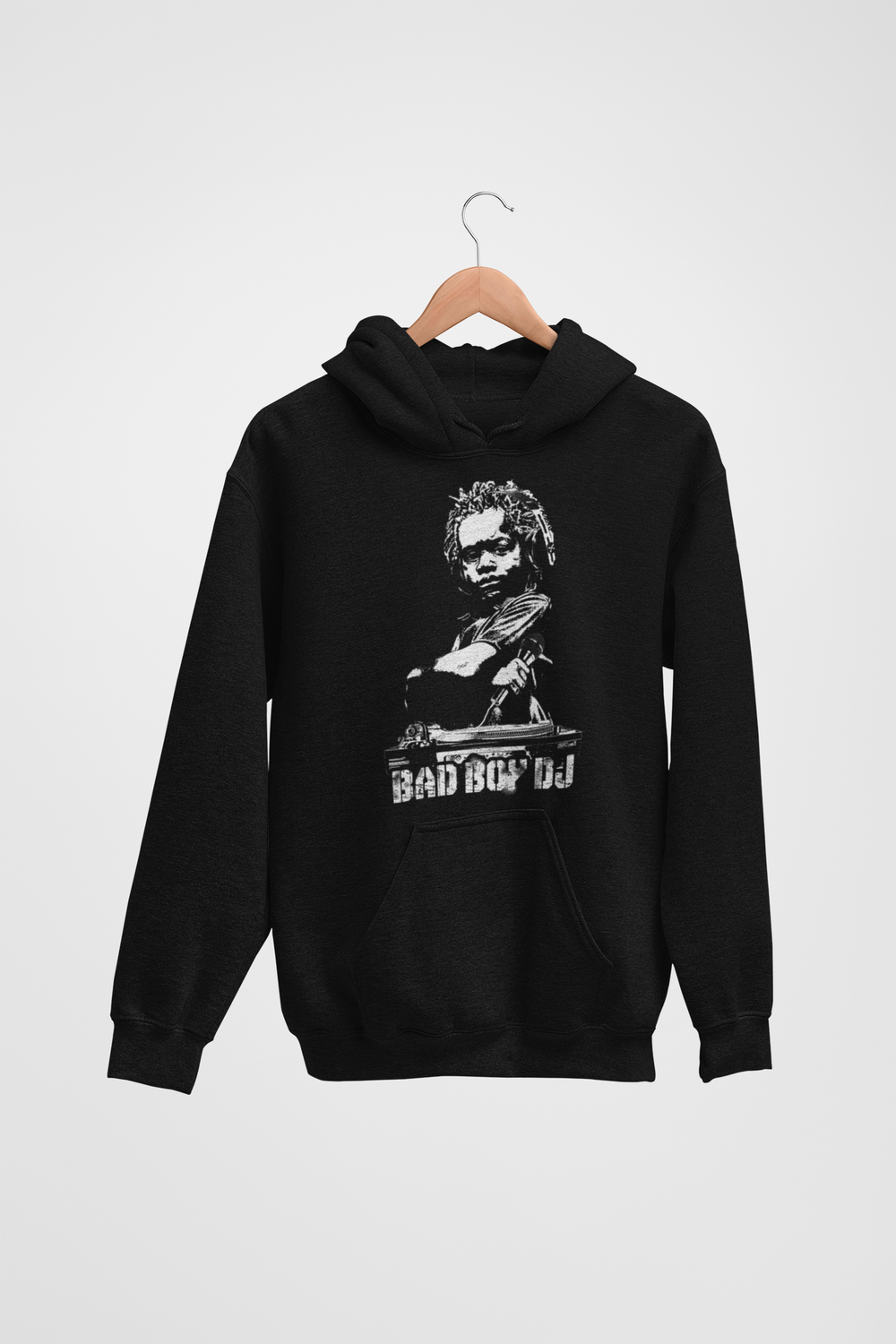 Bad Boy DJ hoodie - Long Sleeve 5 Colors - Urban Streetwear FREE SHIPPING - Online Store - One Stop Hip Hop UK