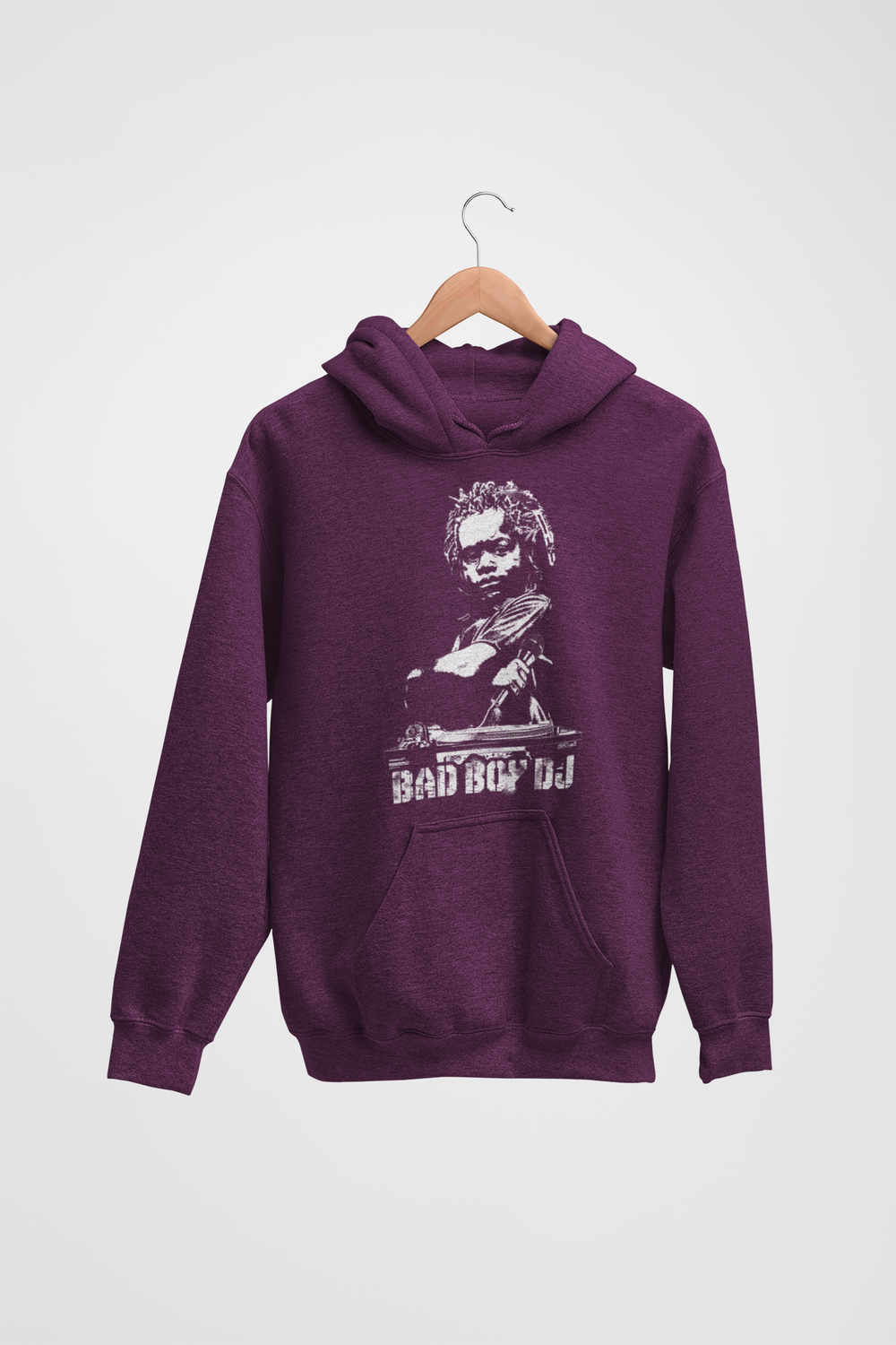 Bad Boy DJ hoodie - Long Sleeve 5 Colors - Urban Streetwear FREE SHIPPING - Online Store - One Stop Hip Hop UK