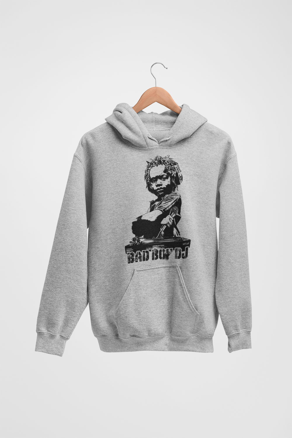 Bad Boy DJ hoodie - Long Sleeve 5 Colors - Urban Streetwear FREE SHIPPING - Online Store - One Stop Hip Hop UK