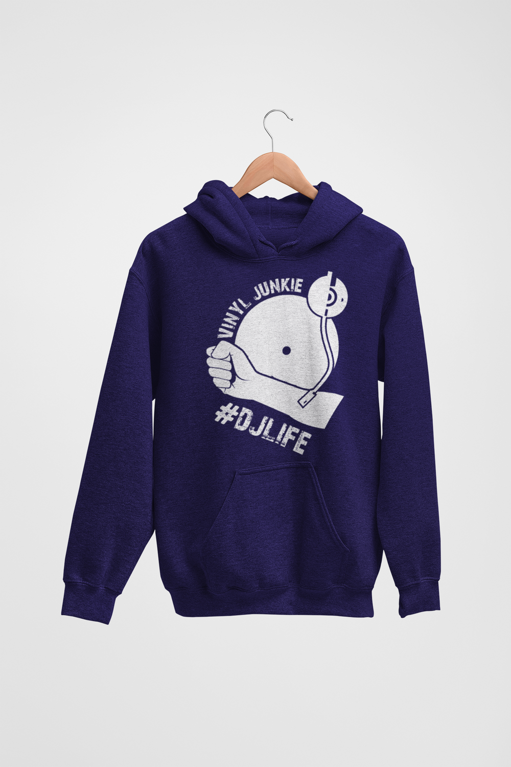 Vinyl Junkie - Urban Streetwear 5 Colors - Long Sleeve Shirt FREE SHIPPING - Online Store - One Stop Hip Hop UK