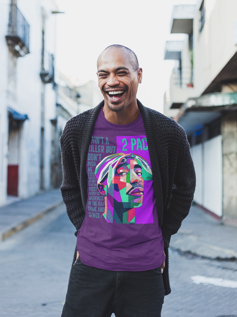 2 PAC - Hip Hop T-Shirt 5 Colors - FREE USA & UK Shipping