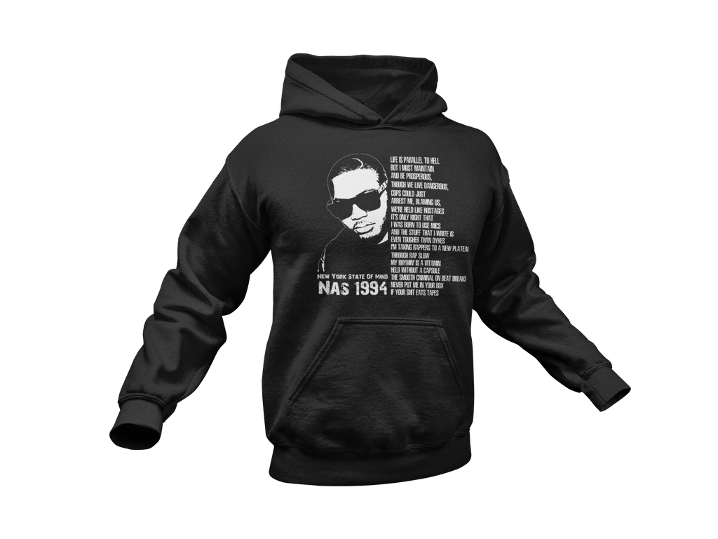 Nas Illmatic Hip Hop Hoodie - 5 Colors Long Sleeve Shirt - Rap Clothing Online