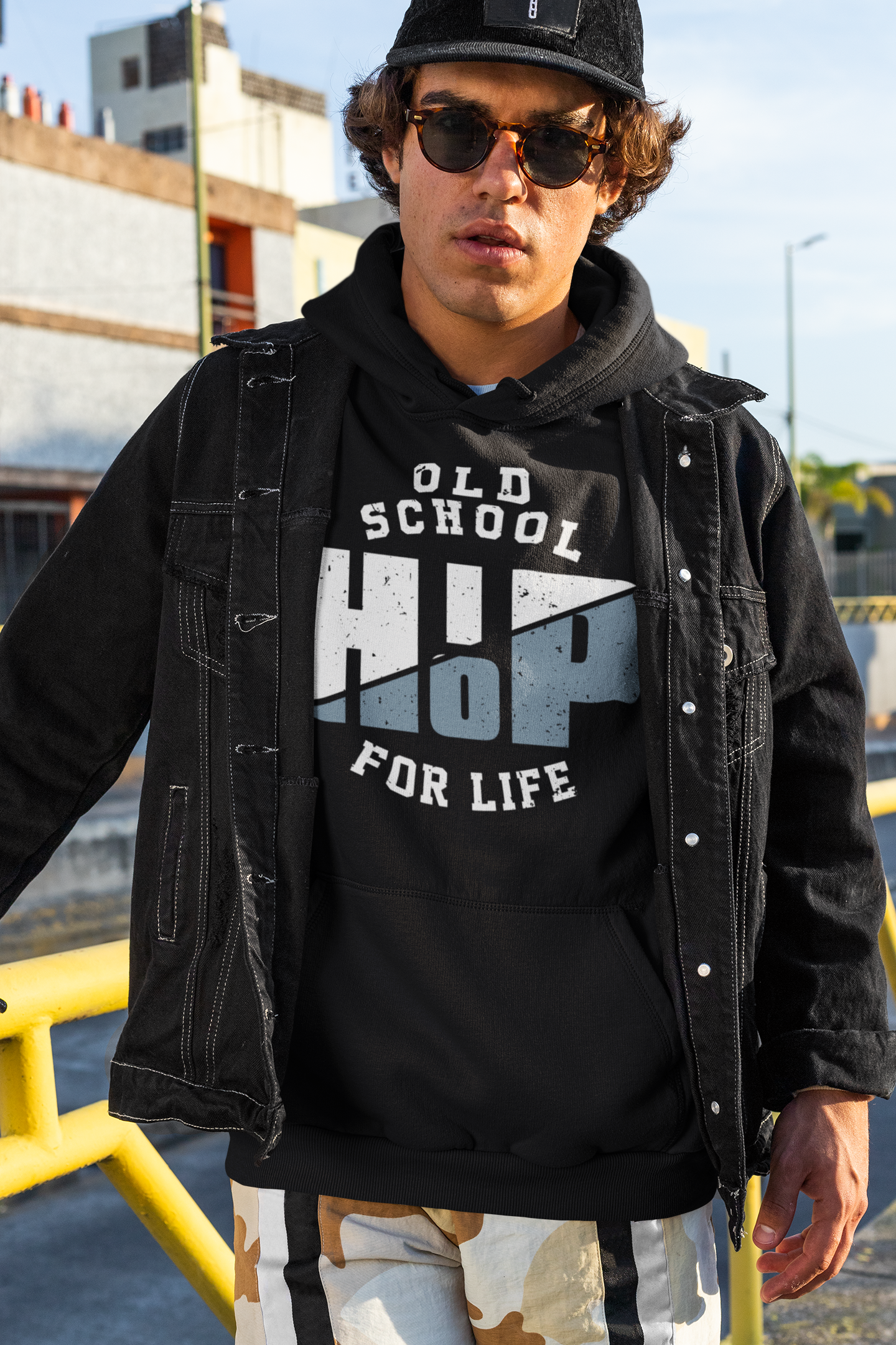 Old school shop hip hop jacket