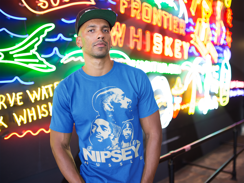 Nipsey Hussle -  Hip Hop T-Shirt - (available in 4 colors) #PHC Streetwear Clothing Online Shop - One Stop Hip Hop UK
