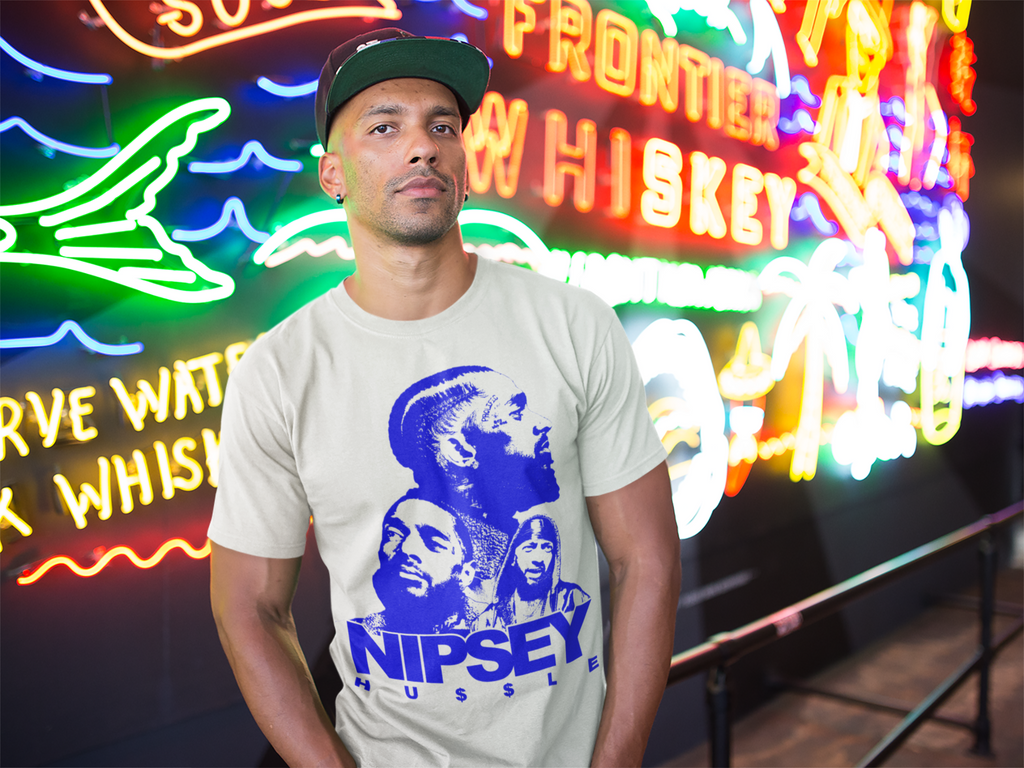 Nipsey Hussle - T Shirt - White Variations - #PHC - One Stop Hip Hop UK