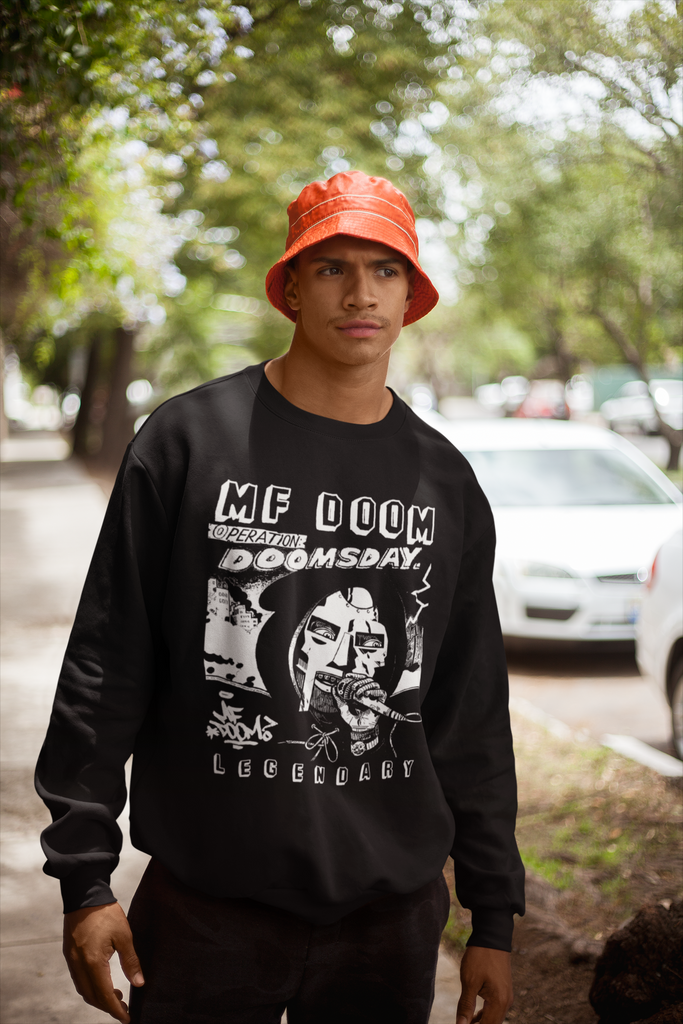 MF Doom DOOMSDAY Hip Hop Sweatshirt - 6 Colors - Rapper Clothing - One Stop Hip Hop UK
