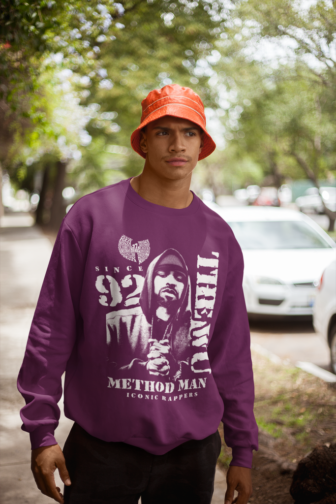 Wu-Tang Clan Method Man - Hip Hop Clothing - Sweatshirt - 5 Colors - One Stop Hip Hop UK