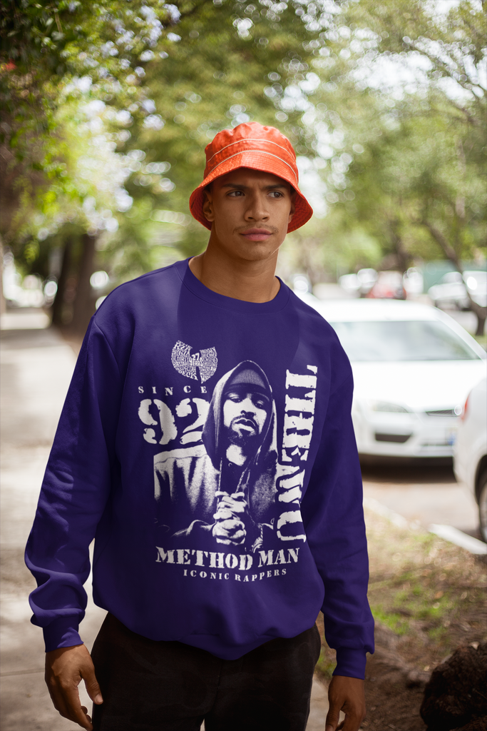 Wu-Tang Clan Method Man - Hip Hop Clothing - Sweatshirt - 5 Colors - One Stop Hip Hop UK